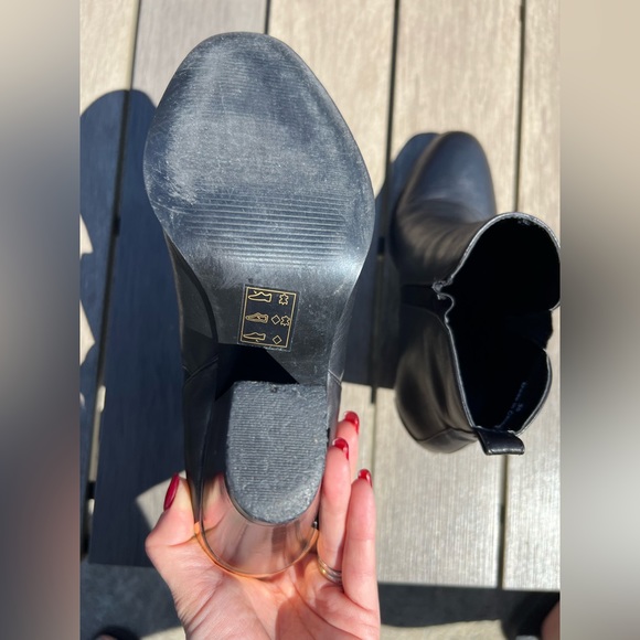 PEGABO - leather ankle boots size 5 - Picture 6 of 6